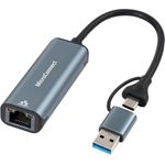MicroConnect USB-C A to RJ45 network Gigabit Adapter (MC-USBACNET1G)