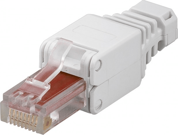 DSIT DANICOM UTP CAT6a Toolless RJ45 Netzwerkstecker - für flexibele und massive UTP Kabel (DC-RJ45-UTP6A-TL)