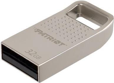 Patriot FLASHDRIVE Tab200 32GB Typ A USB 2.0, mini, Aluminium, silber (PSF32GT200S2U)