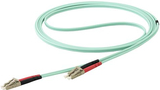 StarTech.com 450FBLCLC15 15m OM4 LC auf LC Multimode Duplex LWL Patchkabel (450FBLCLC15)