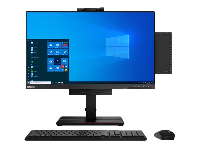 Lenovo ThinkCentre M75q Gen 2 Tiny AMD Ryzen 7 Pro 5755GE 16 GB RAM 512 GB SSD Schwarz