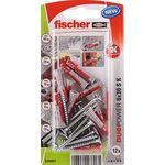 Fischer DuoPower 6 x 30 S K NV Dübelset 30 mm 534997 1 Set (534997)