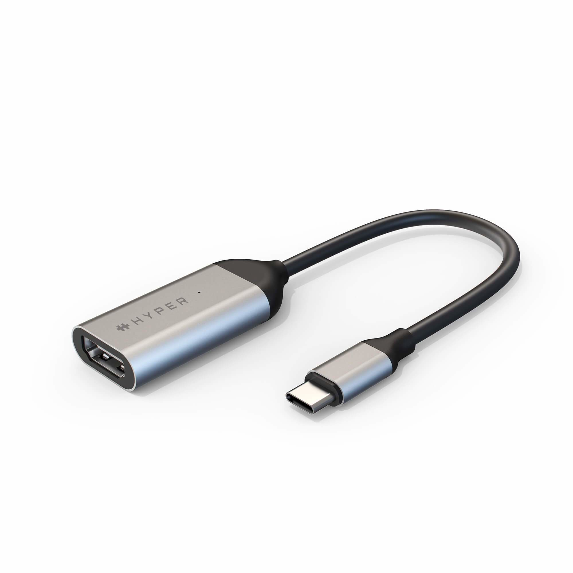 Hyper HyperDrive HD425A USB-C auf HDMI Videoadapter 4K 60Hz Edelstahl