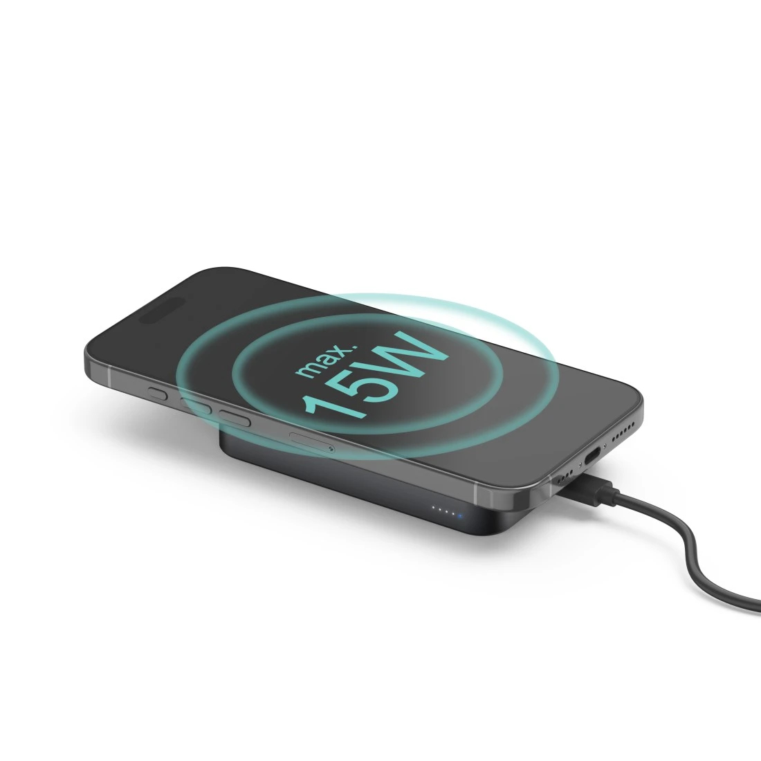 Hama Qi2 Power Pack 10.000 mAh Power Delivery 3.0 Anthrazit