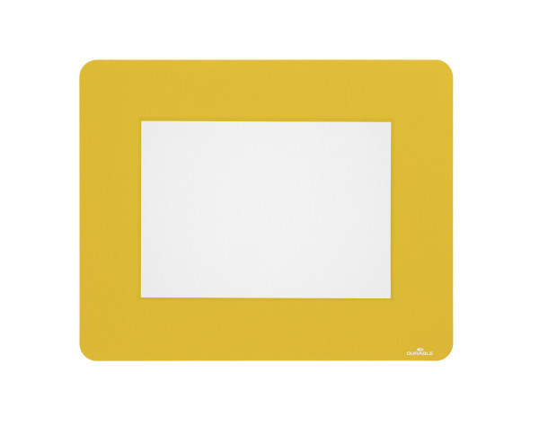 DURABLE Bodenmarkierungsfenster A5 selbstklebend ablösbar 314 x 252 mm Gelb