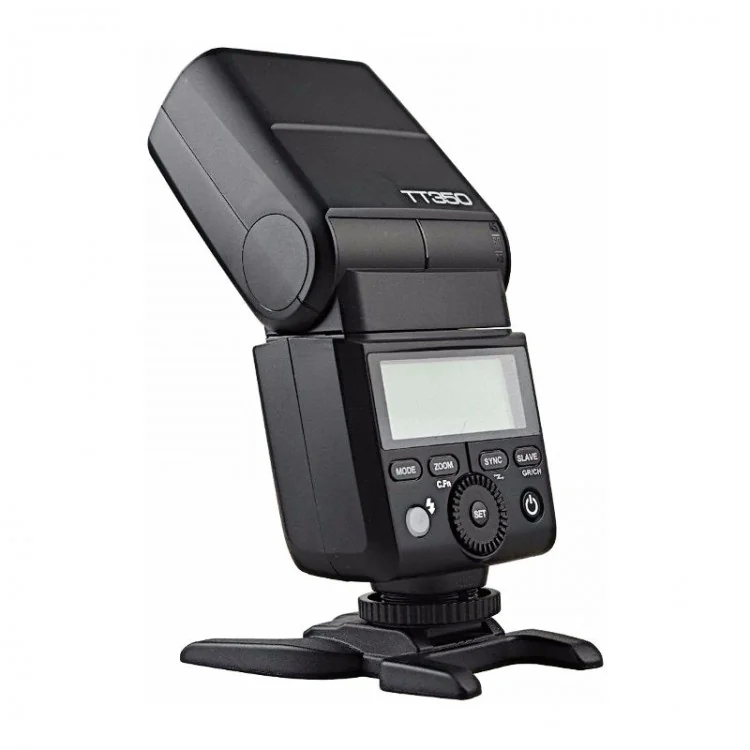 Godox TT350S Kompaktes Blitzlicht TTL Leitzahl 36 Schwarz