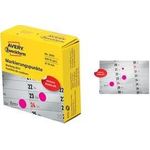 AVERY Zweckform Markierungspunkte, 19 mm, magenta, Spender sichere Klebkraft, in praktischer Spenderbox - 1 Stück (3854)