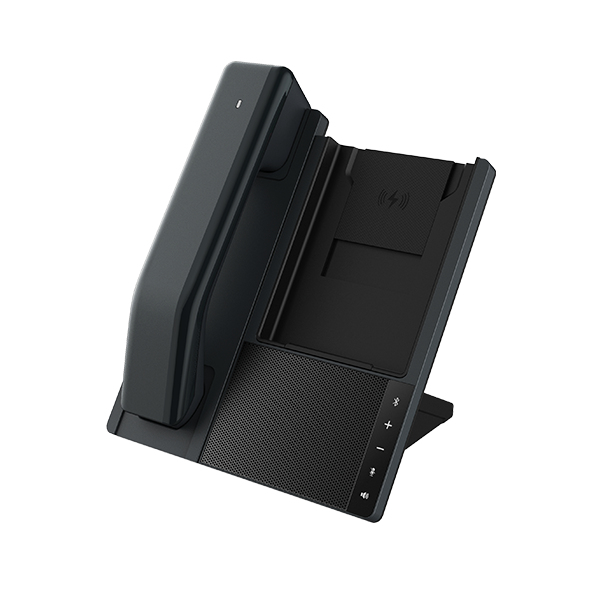 Fanvil DB20-H VoIP-Telefon mit Bluetooth 5.4 und kabellosem Smartphone-Ladegerät Schwarz