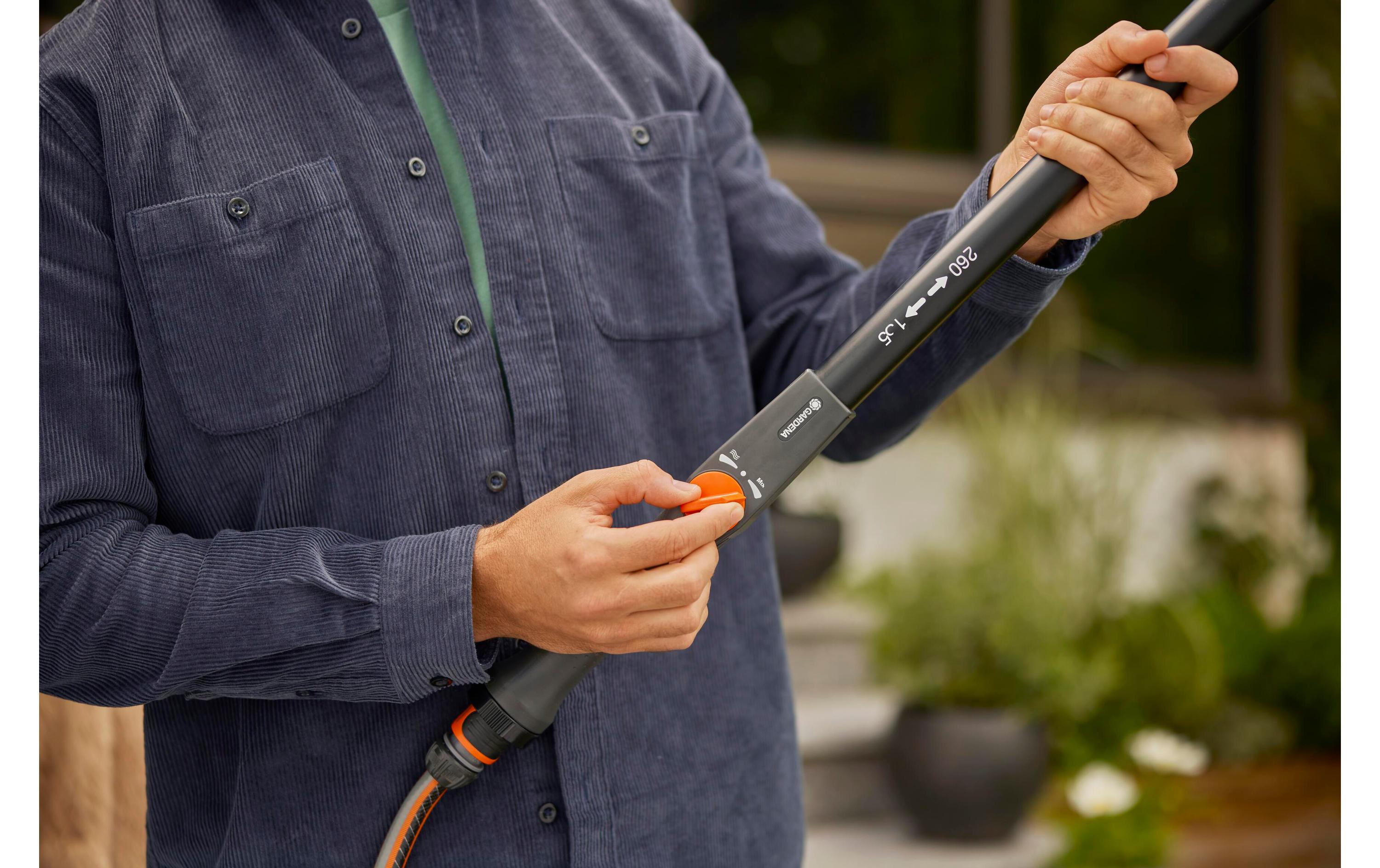 Gardena Cleansystem Teleskop-Stiel M-XL 155 - 260 cm