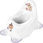 keeeper kids Babytopf "adam Cats", weiß mit Aufdruck, mit gummierten Füßen, Material: PP, - 1 Stück (1864810034300)