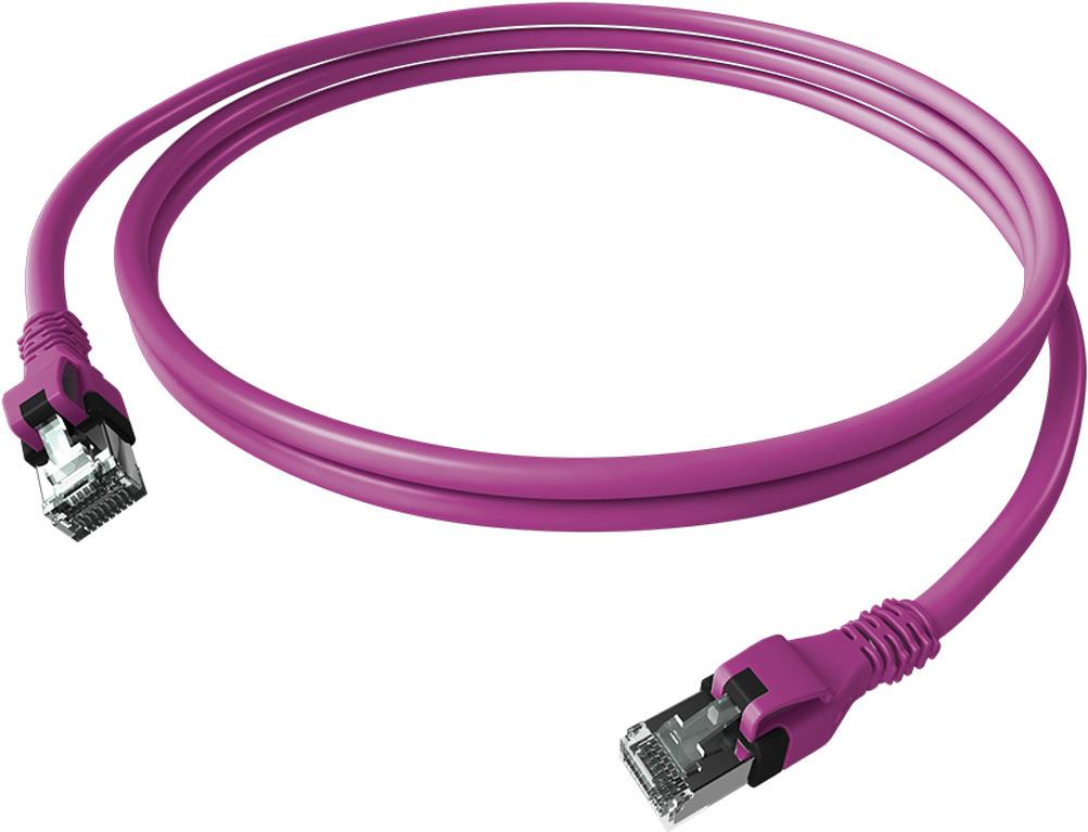 ZVK EasyLan CPP1OVAVAV0050 DualBoot Push Patchkabel Kat.6A geschirmt violett 5,0m (CPP1OVAVAV0050)