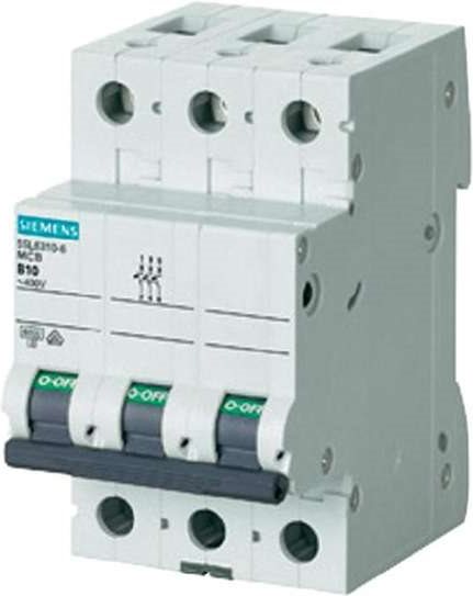 Siemens Leitungsschutzschalter 3polig, C 20 A (5SL6320-7)