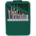 BRÜDER MANNESMANN Gewindeschneide-Satz, 15-teilig in Metallkasten mit Sichtfenster, Material: Stahl, - 1 Stück (M53215)