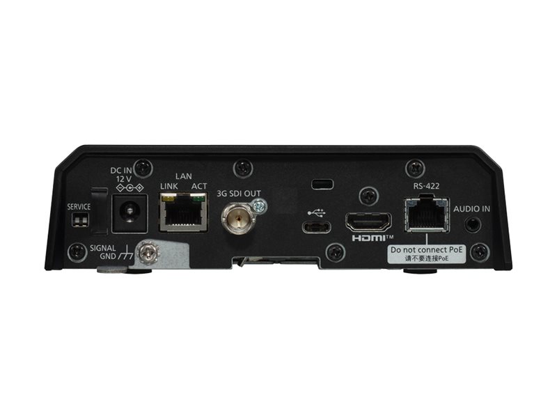 Panasonic AW-UE30 Konferenzkamera 4K UHD PTZ 20x optischer Zoom HDMI LAN Schwarz