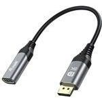 Equip Displayport->HDMI Adapter 1.4 St/Bu 8K/60Hz grau (133446)