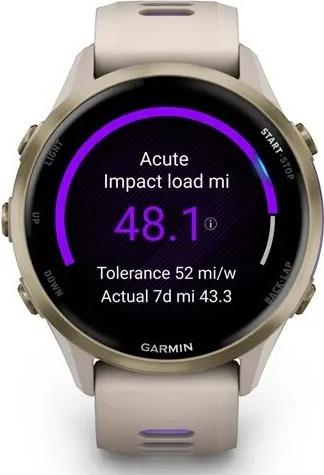 Garmin Forerunner 970 1,4" AMOLED Smartwatch Titan Soft Gold