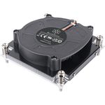 Silverstone SST-XE01-1700A Computerkühlsystem Prozessor Luftkühlung 8 cm Schwarz 1 Stück(e) (SST-XE01-1700A)