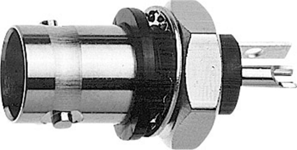 Telegärtner BNC-Einbaubuchse, isoliert 50 Ohm, mit Isolierflansch blau, Z01  - 1 Stück (J01001B0043)