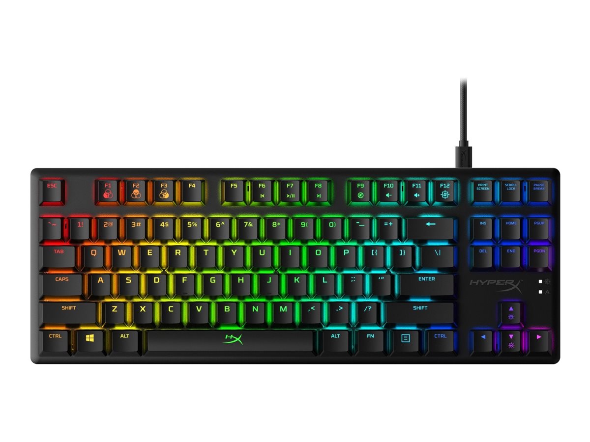 HyperX Alloy Origins Core Mechanische Gaming-Tastatur HX Red USB RGB Schwarz