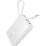 Baseus PicoGo, 10000 mAh, Lithium Polymer (LiPo), 45 W, Weiß (P10076803213-00)