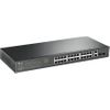 TP-Link Easy Smart SG1428PE - Switch - Smart - 24 x 10/100/1000 (PoE+) + 2 x 10/100/1000 - an Rack montierbar - PoE+ (250 W) - AC 100 - 240 V (SG1428PE)