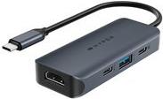 Targus Drive EcoSmart Gen.2 Universal USB-C 4-in-1 Hub w 100 w PD Power (HD4001GL)