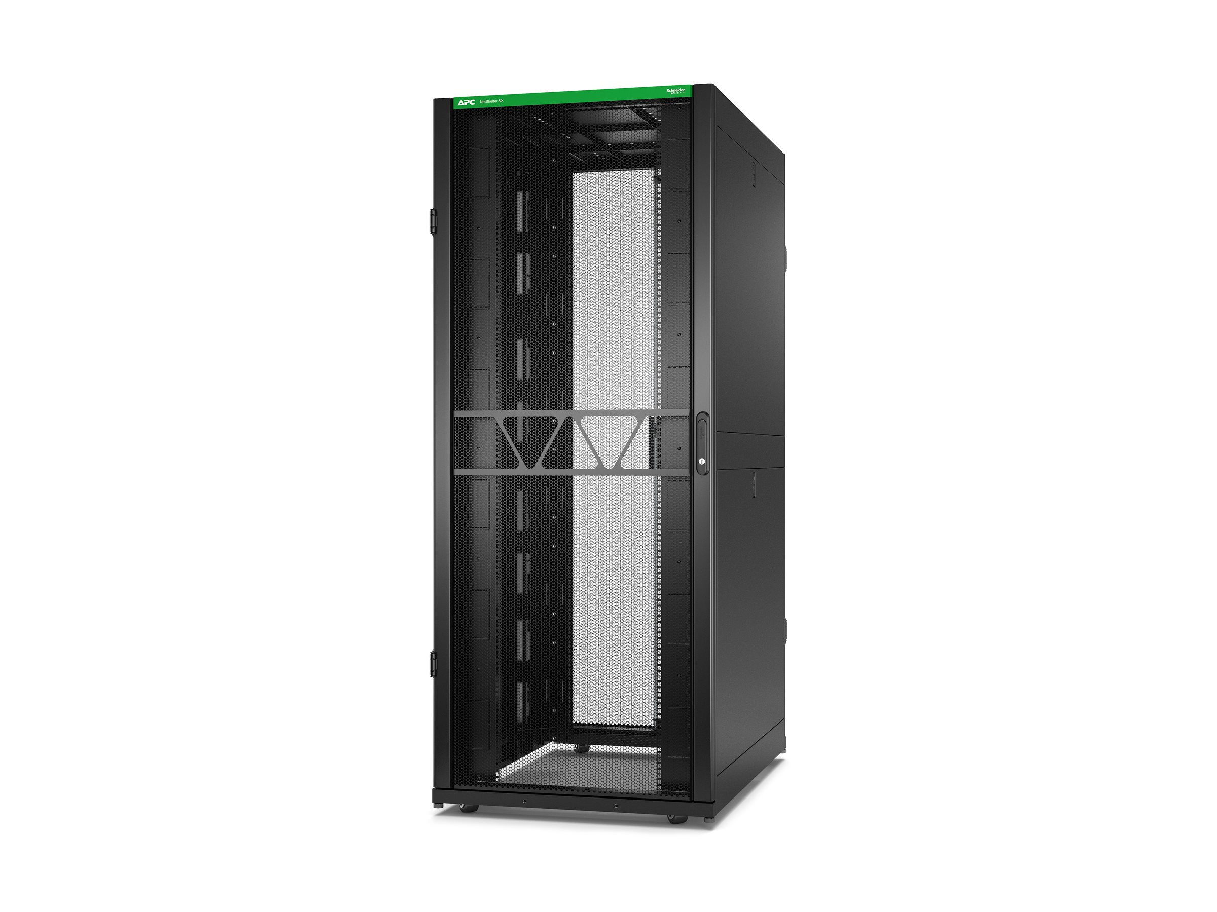 APC NetShelter SX Gen 2 Netzwerkschrank 42HE 199.1 cm x 80 cm x 120 cm Schwarz