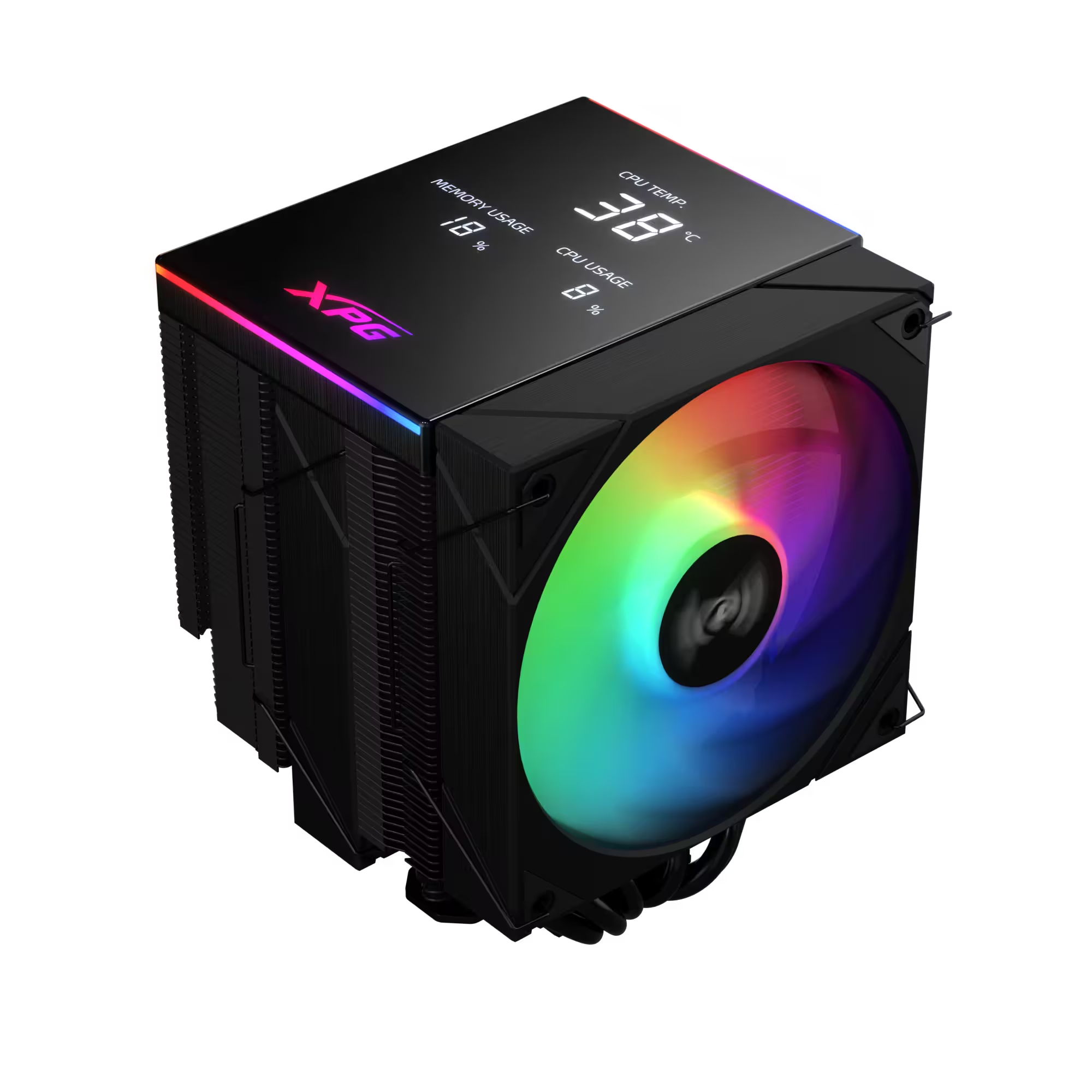 XPG MAESTRO PLUS 62DA 120 mm ARGB CPU-Kühler Schwarz