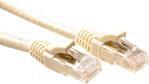 ACT Ivory 0.5 meter U/UTP CAT5E patch cable component level with RJ45 connectors. Cat5e u/utp component iv 0.50m (IK5400)