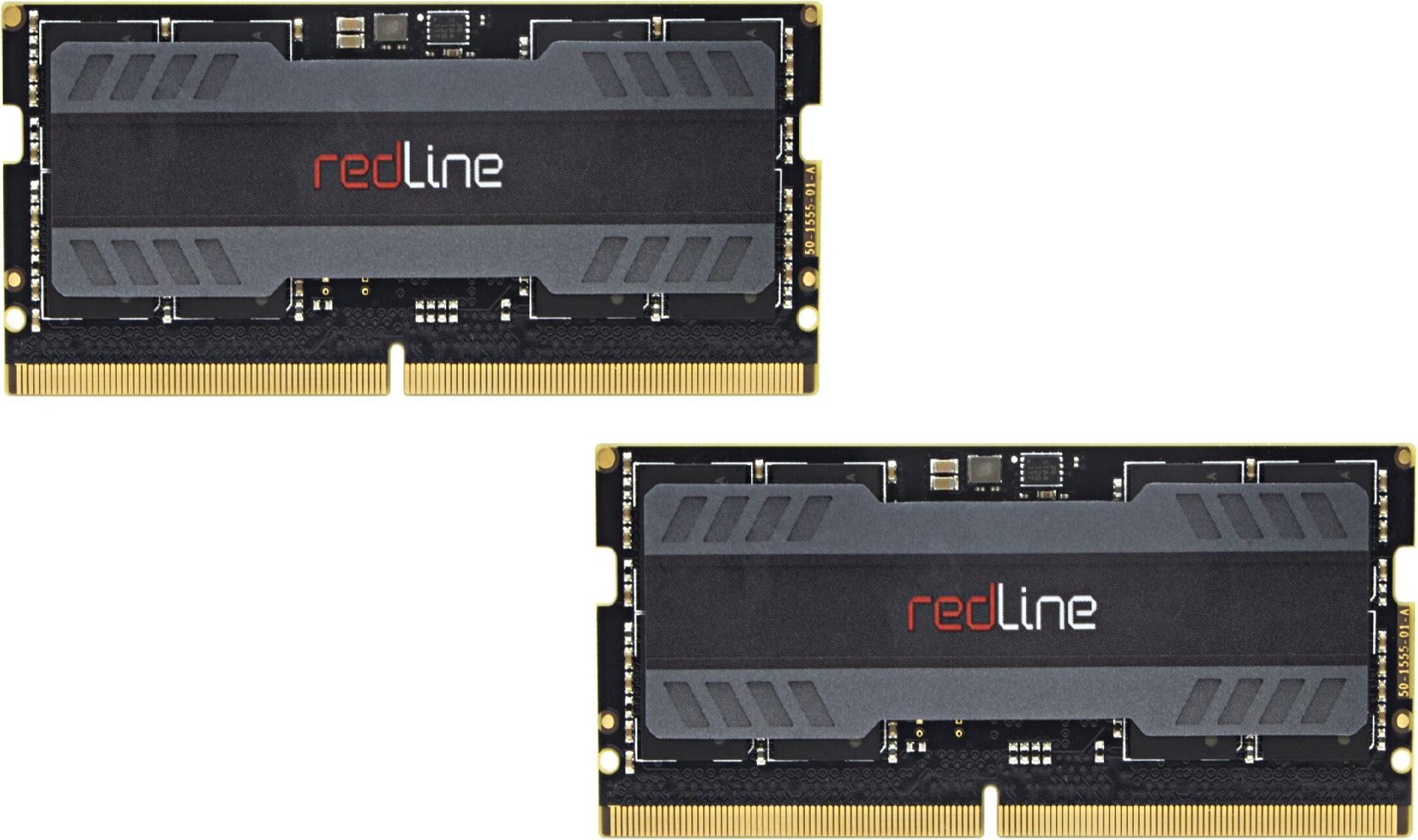 Mushkin Redline DDR5 32GB (2x16GB) SO-DIMM 5600MHz CL46 Kit 1,1V XMP
