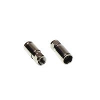 F-Kompression Stecker für Kabel-Ø 8,2 mm, brünierte Oberfläche, Good Connections® (S-AD150)