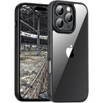 JT Berlin BackCase Pankow Hybrid| Apple iPhone 16 Pro Max| schwarz/transparent| (11097)