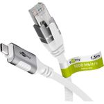 Goobay 74166 Netzwerkadapter Kabel USB 3.1 Typ C Gigabit Ethernet 1.5 m (74166)