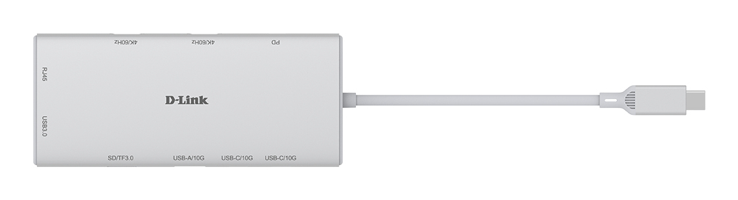 D-Link DUP-A01 Dockingstation USB-C 2 x HDMI 1GbE Weiß