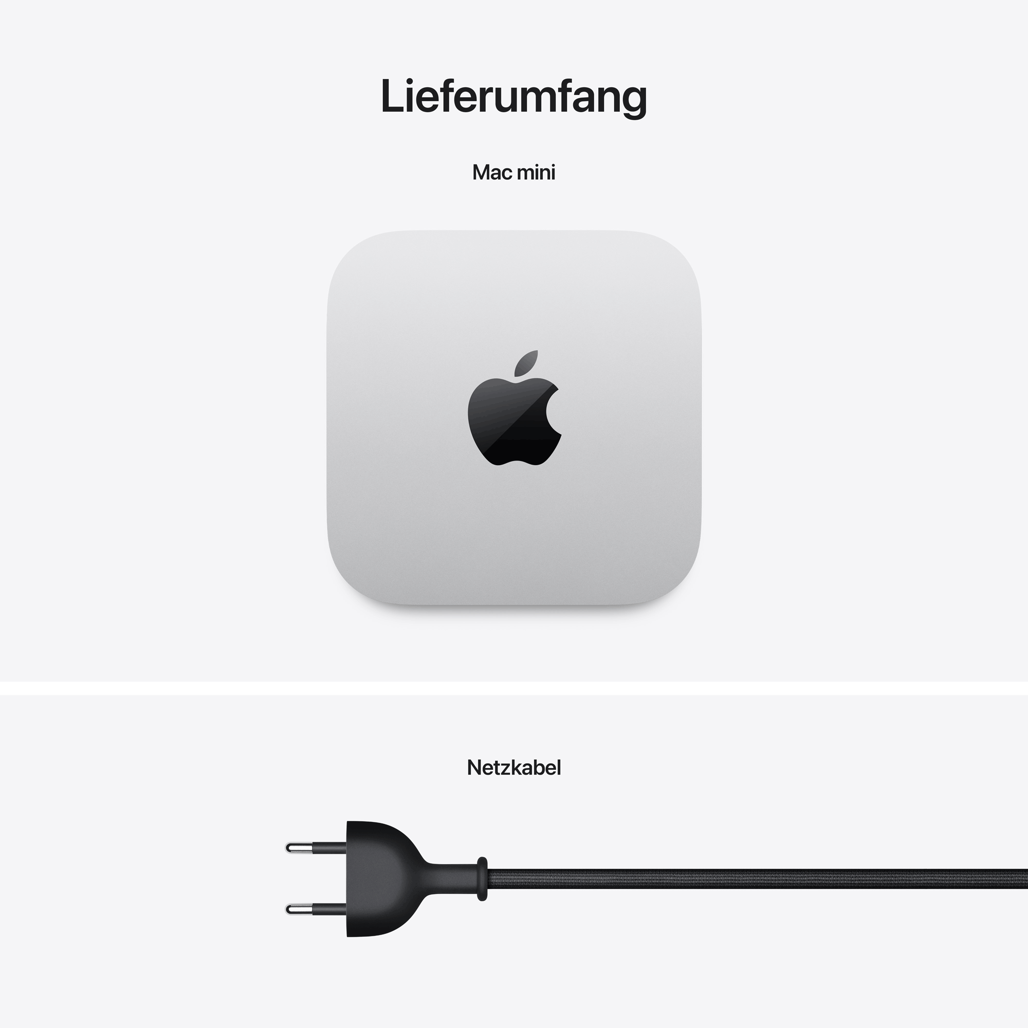 Apple Mac mini M4 10-Core CPU/10-Core GPU 24 GB RAM 512 GB SSD 10 GbE Silver
