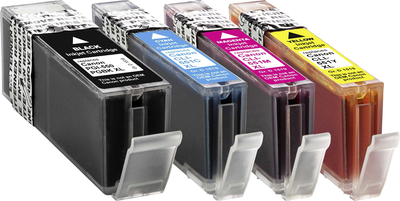 Basetech Tinte ersetzt Canon PGI-550, CLI-551 Kompatibel Kombi-Pack Schwarz, Cyan, Magenta, Gelb BTC89 1518,0050-126