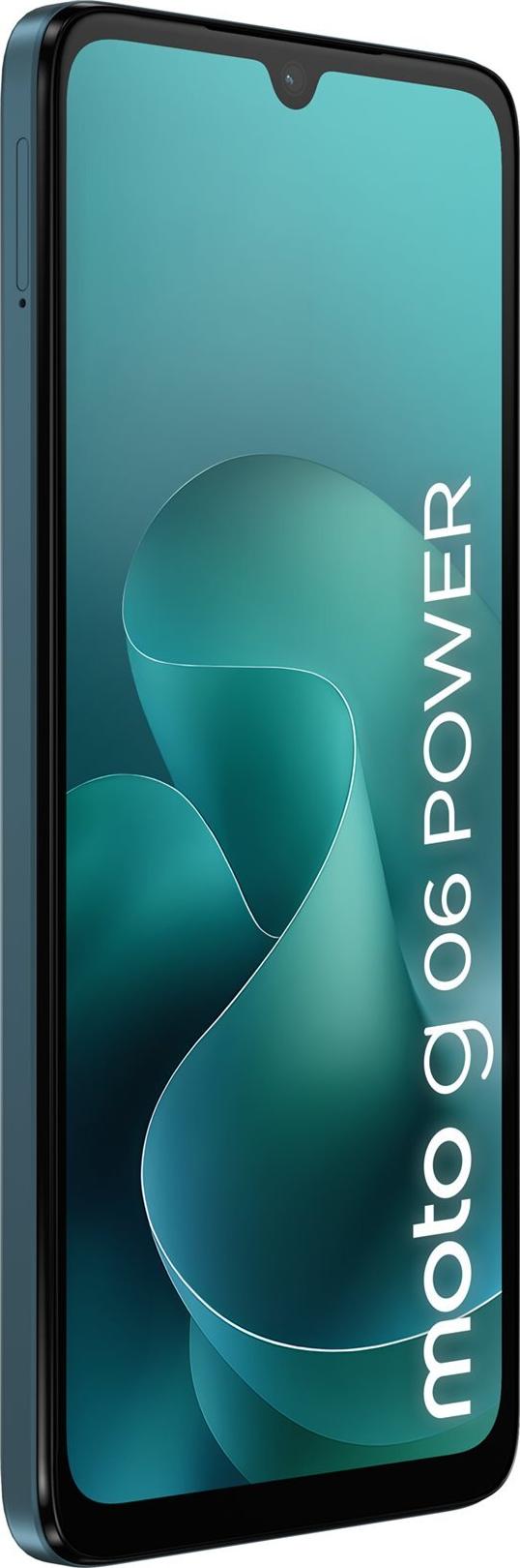 Motorola Moto G06 power Smartphone 6.88" Android 15 Dual SIM 4 GB RAM 64 GB 7000 mAh Pantone Wandbehang Blau