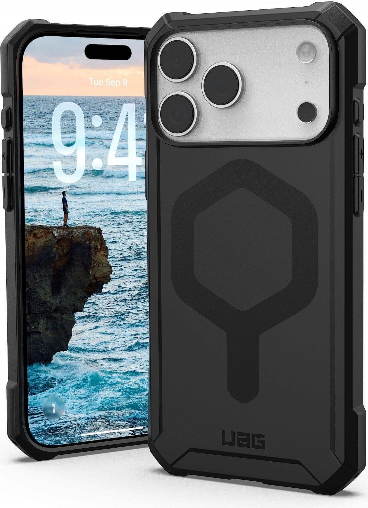 UAG Urban Armor Gear Essential Armor MagSafe Case | Apple iPhone 17 Pro Max | schwarz | 114541114040 (114541114040)