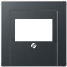 JUNG A 569 BFPLT ANM. Produktfarbe: Anthrazit, Markenkompatibilität: JUNG, Material: Thermoplast (A569BFPLTANM)