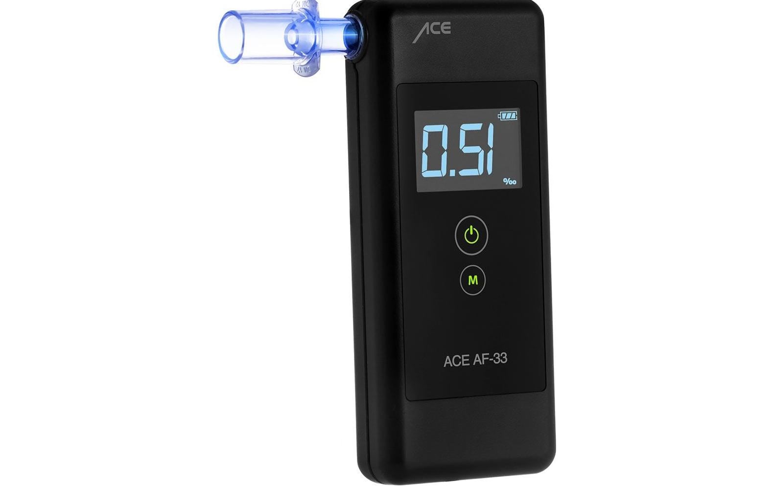 ACE AF-33 Alkoholtester Dunkel-Grau