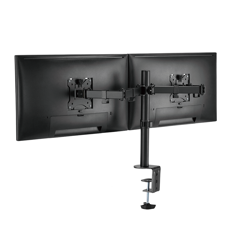 LogiLink BP0098 Tischhalterung 17"-32" für 2 LCD-Displays max. 8 kg Schwarz