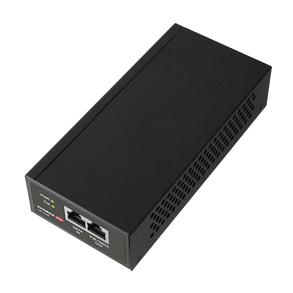 Edimax Pro GP-103IT Gigabit PoE++ Injector 90 W Schwarz
