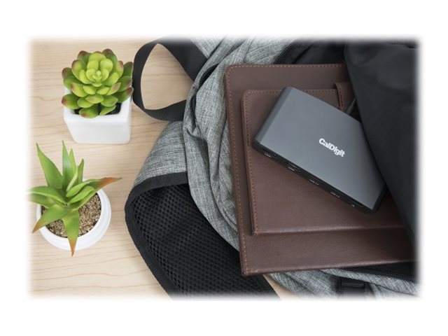 CalDigit Thunderbolt 3 mini Dock Dual HDMI Schwarz, Grau