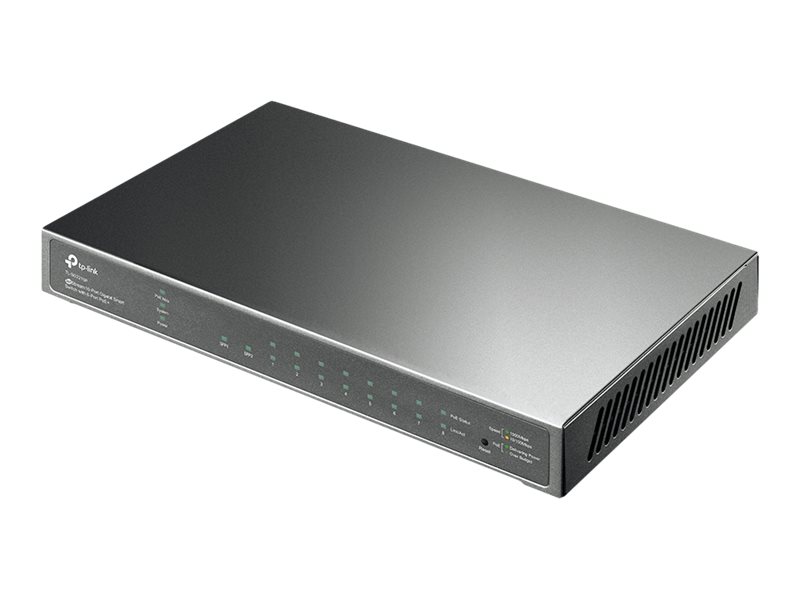 TP-Link Omada SG2210P Managed 8-Port Gigabit PoE Switch Schwarz