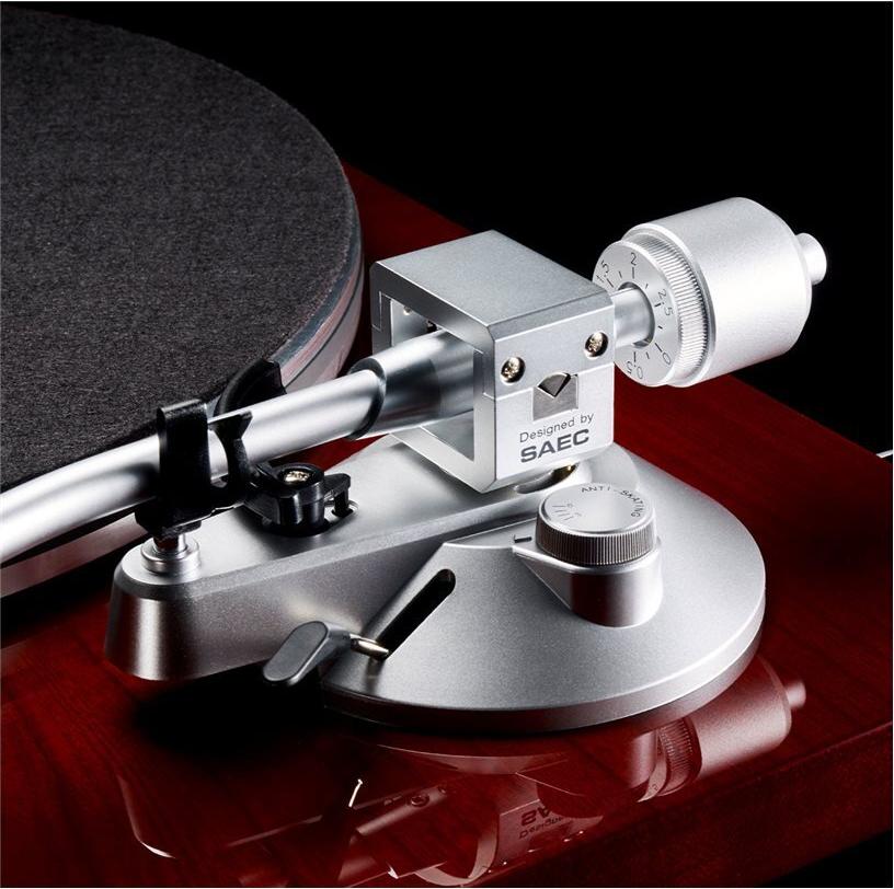 TEAC TN-3B-SE Plattenspieler Riemenantrieb Manuell mit MM-Phono-EQ Kirschrot