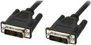 DVI-D Single-Link Anschlusskabel Stecker/Stecker, schwarz, 1,8 m Hersteller: Techly (ICOC-DVI-8000)