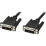 DVI-D Single-Link Anschlusskabel Stecker/Stecker, schwarz, 1,8 m Hersteller: Techly (ICOC-DVI-8000)