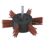 Wolfcraft 1512000 Fächerbürste Ø 100 mm Nylondraht Schaft-Ø 1/4" (6.3 mm) 1 St. (1512000)