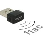 DeLock USB2.0 Dual Band WLAN ac/a/b/g/n Nano Stick (12461)