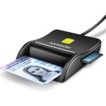 AXAGON CRE-SM3SD USB Smart Card & SD/microSD/SIM Card FlatReader (CRE-SM3SD)